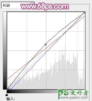 PS给外景漂亮超短裙女生照片调出唯美紫色调