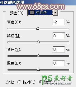 PS调色教程：给双眼迷离的清纯少女图片调出柔美的淡褐色