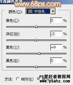 PS调色教程：调出唯美的黄昏色调漂亮女孩儿艺术照