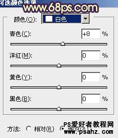 PS调色教程：调出街景美女艺术照暗调紫色风格实例教程