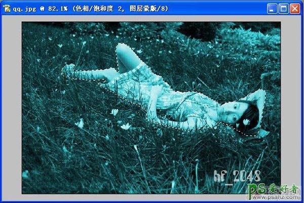 photoshop调出超绚效果暗夜精灵美女人像写真照