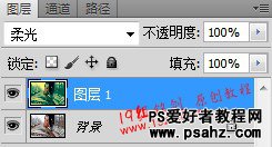 PS CS5调色教程：调出影片中青冷的艺术色调