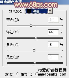 PS调色教程：给柔美的清纯女孩儿调出古典红褐色