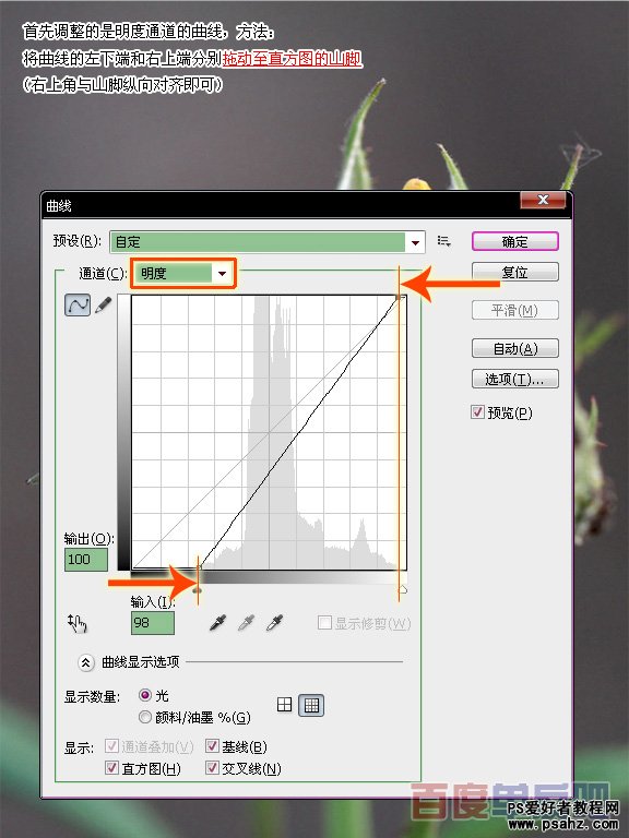 PS照片清晰化处理教程：在LAB模式下让模糊的照片变得清晰而不失