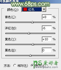 ps调色实例教程：给漂亮小美女外景照调绿色清新色彩