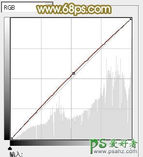 PS调色教程：给树林中的少女艺术照调出朦胧的淡黄色