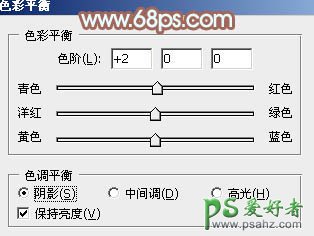 PS调色教程：给室内美女照片调出甜美的淡蓝色