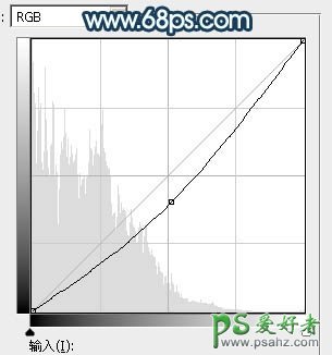 PS调色教程：给河边上自拍的清纯玉腿少女艺术照调出唯美的青蓝色