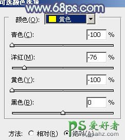 PS调色教程：给屋檐下的美腿少女调出古典暗蓝色