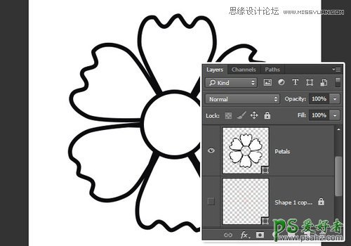 利用PS笔刷、文字、图层样式和形状等工具制作亡灵节万寿菊艺术字