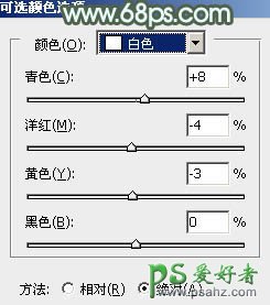 PS调色教程：给纯美的艺术照美女调出亮青色效果