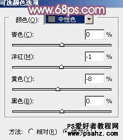 PS调色教程：给外景儿童艺术照调出漂亮的淡暖色