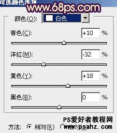 PS调色教程：调出夏日阳光美女漂亮的中性色