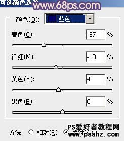 PS调色教程：为户外美女图片调出淡淡的中性紫色