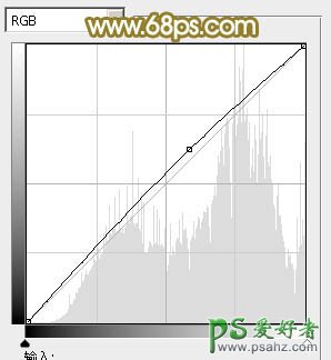 PS调色教程：给树林中的少女艺术照调出朦胧的淡黄色