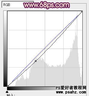 PS美女图片调色教程：给外景美女照调出时尚的暗调黄紫色