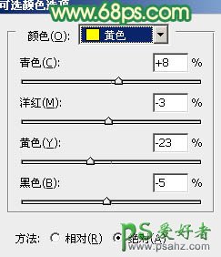 ps调色教程：给清纯性感的床上少女调出柔和的黄绿色