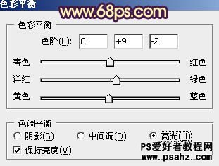 PS调色教程：给可爱的儿童艺术照调出柔和阳光色