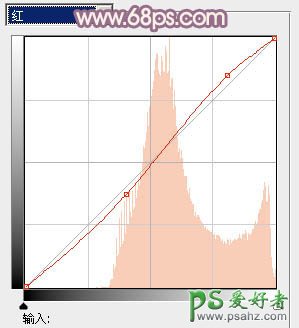 PS调色教程：给公园里的美女艺术照调出甜美的淡蓝色