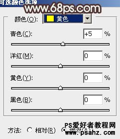 PS给通透的美女照片调出性感的淡黄色皮肤