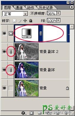 photoshop给户外MM照片调出艺术气息