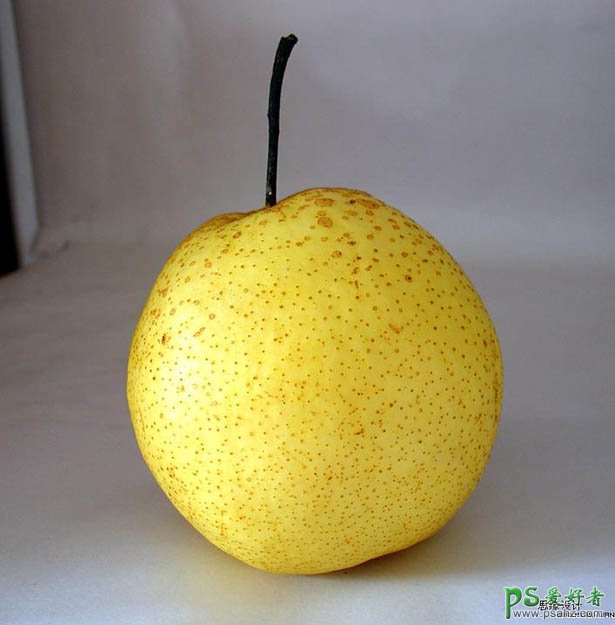 PS合成教程：创意合成可爱表情效果的水果梨