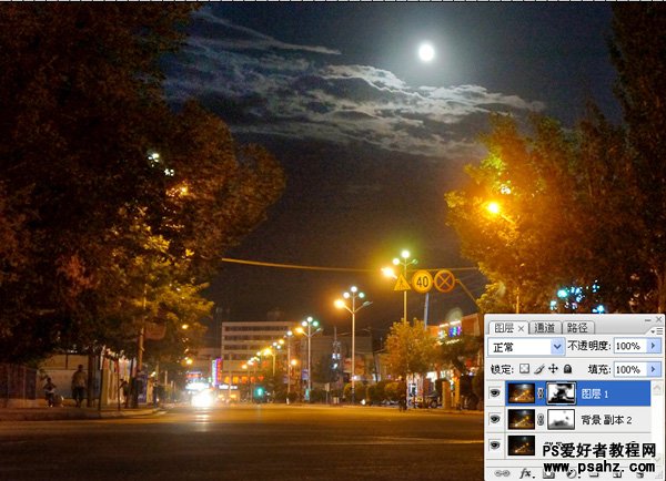 photoshop调出漂亮的HDR夜景图片效果教程实例