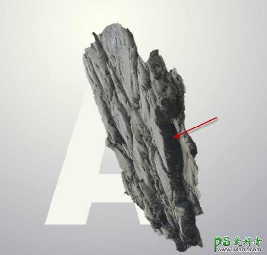 PS石头艺术字制作教程：设计个性的岩石字体、怪石嶙峋的艺术字