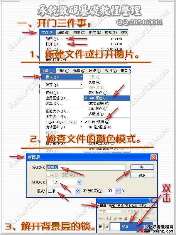 PS基础入门教程：ps中一些工具的属性及使用方法