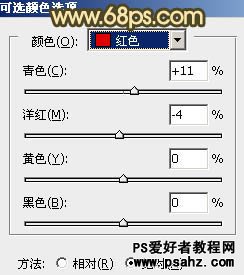 photoshp打造暗调青黄色树林婚片效果实例教程