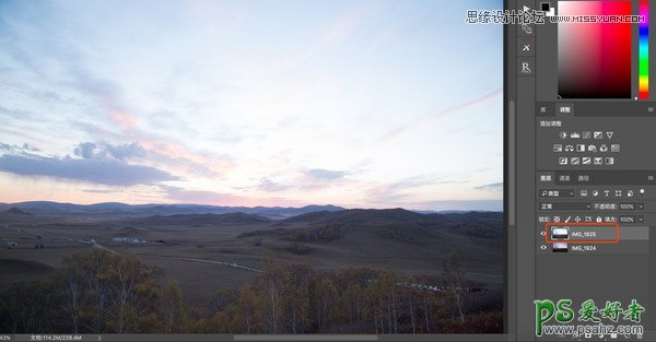 PS照片处理技巧教程：学习风光照片后期处理过程中蒙版的N多种用