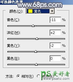 PS调色教程：学习给外景铁路上自拍的美女艺术照调出秋季淡冷色