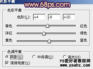 PS调色教程：给树要里的性感美女调出灿烂的青黄阳光色