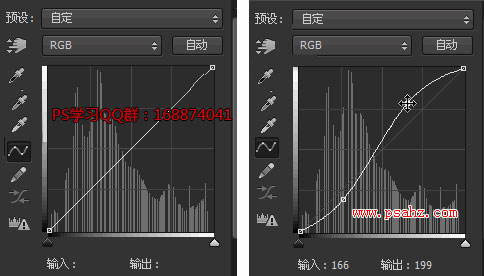 Ps光线的调整运用案例:利用色阶和曲线命令给欧美女生照片进行美