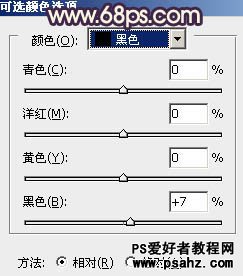 photoshop调色教程：调出人物个性的暗调黄紫色风格教程