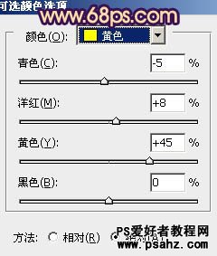 PS调色教程：给树要里的性感美女调出灿烂的青黄阳光色