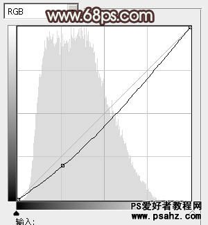 PS给通透的美女照片调出性感的淡黄色皮肤