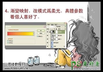 PS调出花样年华青纯少女照片古典黄绿色效果