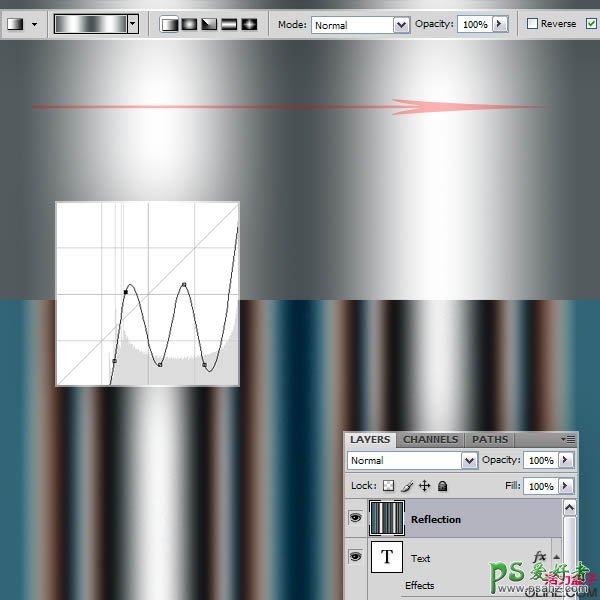 PS文字特效教程：制作多层次感的立体玻璃字，彩色玻璃立体字