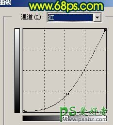 PS给漂亮的红裙少女照片调出冷暖艺术色彩