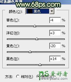 PS调色教程：给个性的情侣照调出古典青色效果