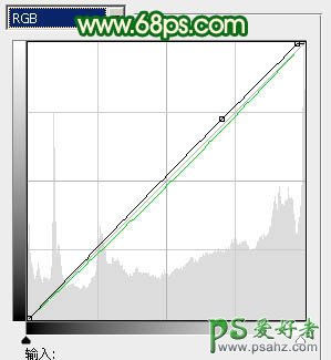 PS调色教程：给可爱的美女图片调出光亮的淡黄色