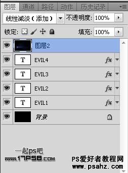 photoshop设计个性的金属纹理字，立体金属字