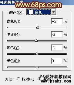 PS调色教程：给漂亮的欧美小MM照片调出暖暖的阳光色