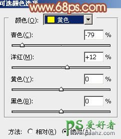 PS调色教程：给树林中的性感美女调出暖暖的橙红色