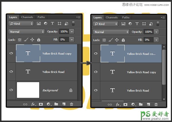 运用PS纹理素材和图层样式设计一例超逼真质感的金色砖块字体特效