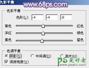 PS调色教程：打造韩系风格美眉艺术照效果