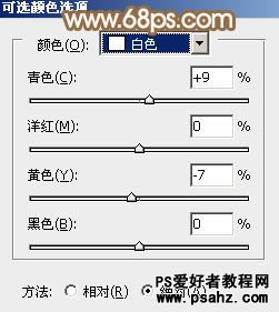 PS调色教程：给漂亮的街景MM照片调出韩系淡红风格