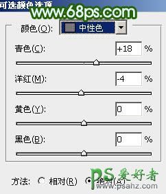 PS调出清爽的在水边洗脚的少女婚纱照