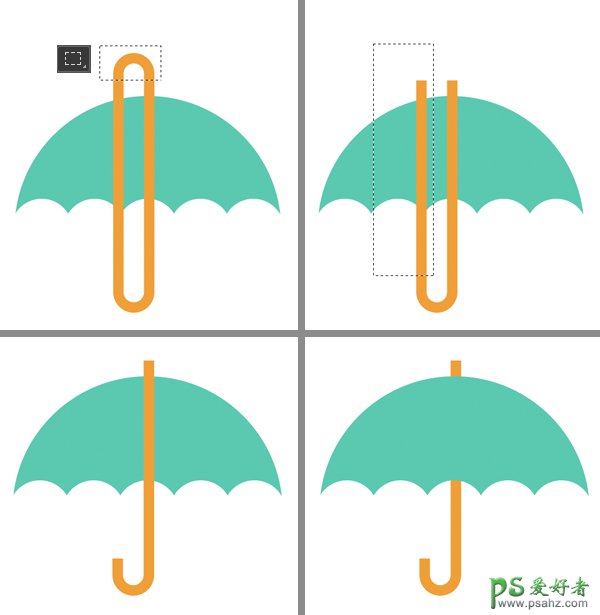 PS图标手绘教程：手把手教你绘制扁平化风格的天气图标